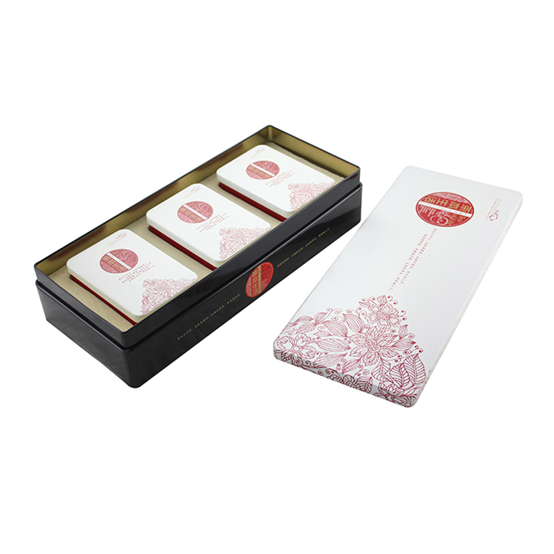 Promotional tea tin box set as gift