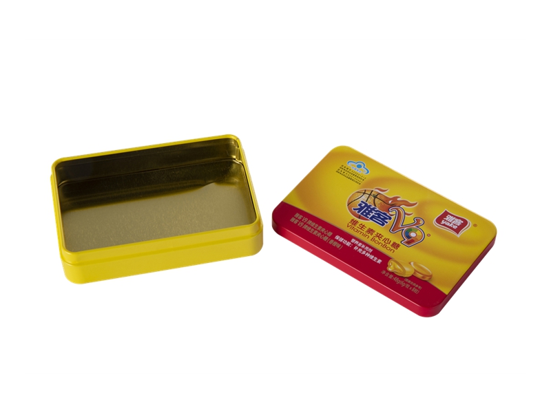 Small rectangular candy tin box Small rectangular candy tin box
