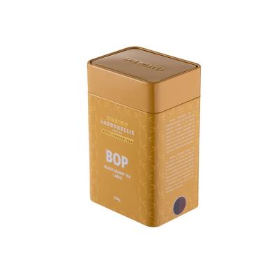 Customized rectangular coffee tin box